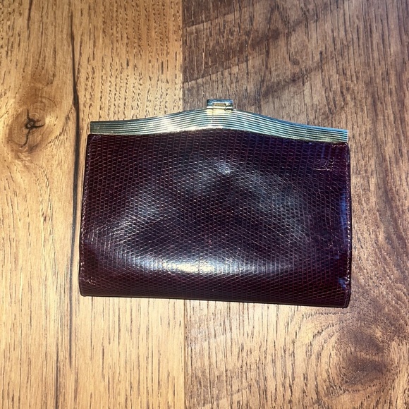 Judith Leiber Woman’s Dark Purple Wallet - Picture 2 of 5